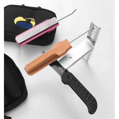 Gatco Timberline Knives 2016 Gatco 2-Hone Diamond Backpacker Sharpening System GAT-10011